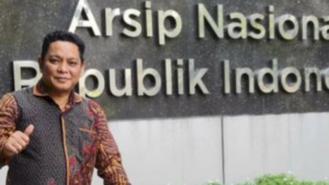 Kepala Dinas Kearsipan Kota Makassar, Fathur Rahim. (*)