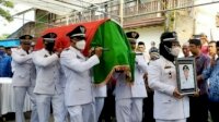 Pemkab Sinjai Upacara Pelepasan Jenazah Eks Wabup Sinjai