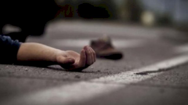 Ilustrasi seseorang yang dibunuh.