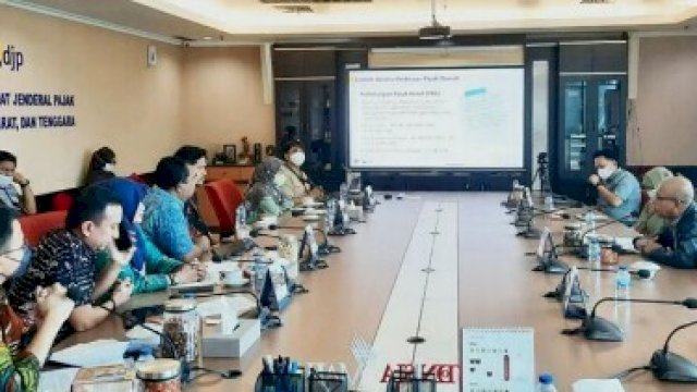 Bapenda Makassar Bahas Agenda Bersama dengan Dirjen Pajak