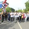 Ribuan Peserta Meriahkan Jalan Santai Hardiknas di Sinjai&nbsp;