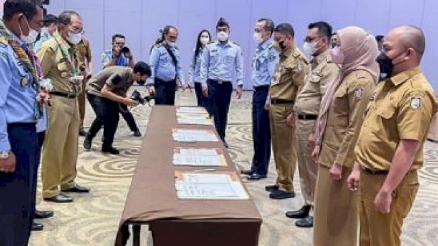 Disaksikan Wali Kota, Muhammad Roem Tandatangani Kerja Sama di Bidang Kekayaan Intelektual