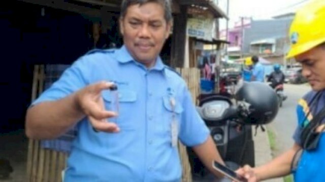 Dianggap Sebagai Penyebab Banyaknya&nbsp; Genangan Air di Jalan Antang Raya, PDAM Makassar Bantah dengan Bukti