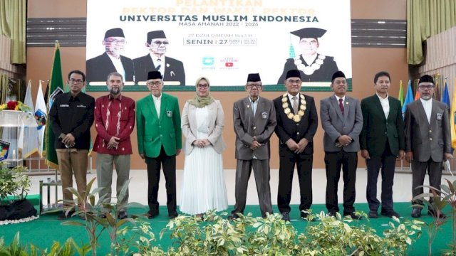 Hadiri Pelantikan Rektor UMI, Ini Harapan Ketua DPRD Sulsel