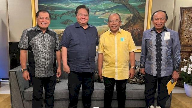 IAS Temui Airlangga, Ketua Golkar Sulsel Diujung Tanduk