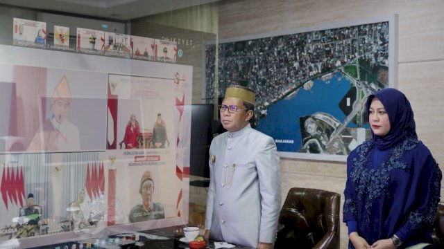 Peringatan Hari Lahir Pancasila, Wali Kota Makassar Ajak Warga Terapkan Nilai-nilai Pancasila