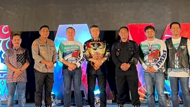 Iriawan Sambangi Makassar dalam Rangkaian Tur Makassar Bike Week 2022, Disambut di Anjungan Pantai Losari