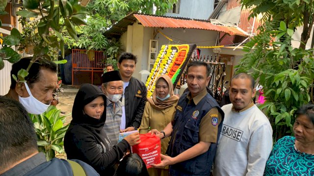 11 Unit Rumah Terbakar di Maccini Makassar, Dinsos dan BPBD Sulsel Bergerak
