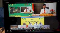 Menag Tinjau Ujian SSE UM PTKIN 2022 Via Daring
