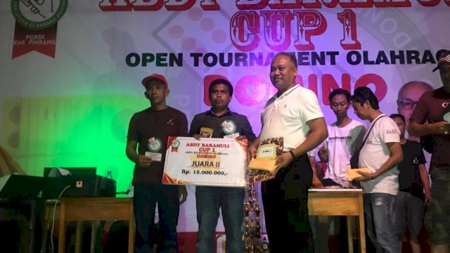 Atlet Domino Asal Bulukumba Juara 2 Abdy Baramuli Cup I
