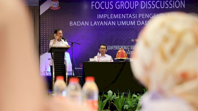 Sekda Buka FGD Bahas Pengelolaan BLUD Pemkot Makassar&nbsp;