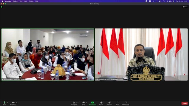 2022 Pemprov Sulsel Fasilitasi 350 IKM Peroleh Sertifikat Halal Gratis, Andi Sudirman: Program Prioritas
