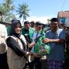 Datang ke Lokasi Bencana Maros, Muhammad Aras Salurkan Bantuan Warga.