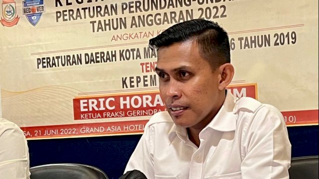 Sekum PD TIDAR Sulsel Narasumber Sosialisasi Perda Kepemudaan Kota Makassar