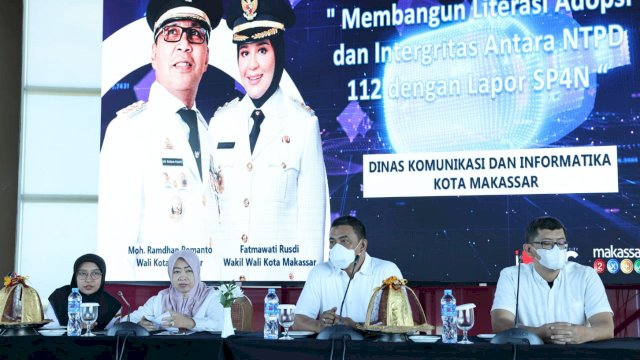 Massifkan Pelayanan Masyarakat, Dinas Kominfo Makassar Gelar Bimtek SP4n LAPOR