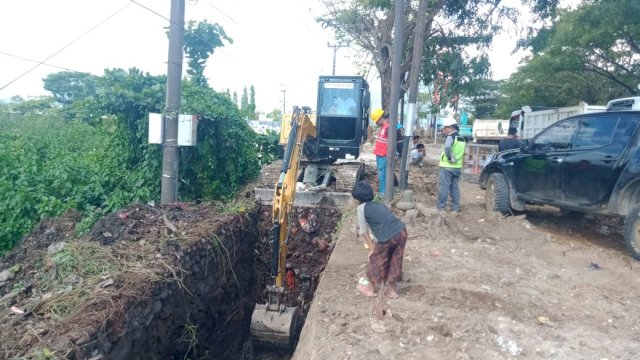 Jadi Prioritas Gubernur Andi Sudirman, Jalan Tun Abdul Razak Gowa Mulai Dikerjakan Fisik
