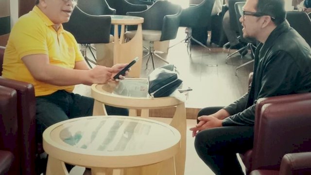 Bertemu Doli, IAS Konsultasikan Skema Pemenangan Airlangga di Sulsel&nbsp;