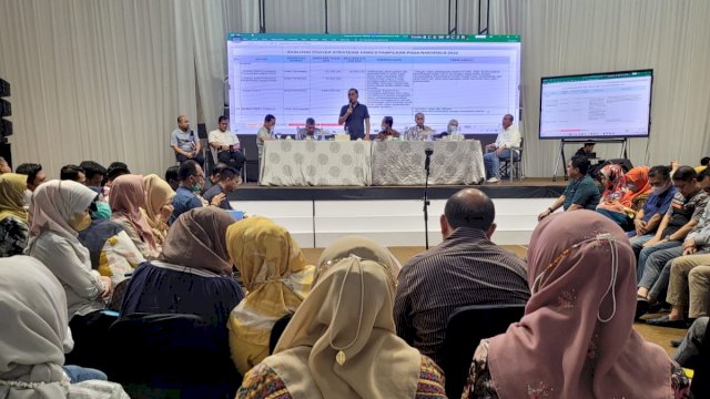Kadispus Makassar Hadiri Rakor Percepatan Program Strategis Wali Kota Danny Pomanto