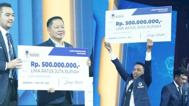 Rusdi Masse dan Syaharuddin Alrif.