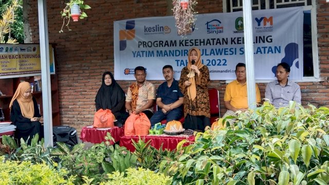 Sambutan Andi Kartini Ottang.