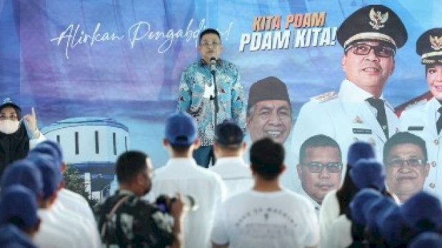 Beni Kukuhkan 560 Pegawai PDAM Makassar, Tepat di Hari Lahir Pancasila
