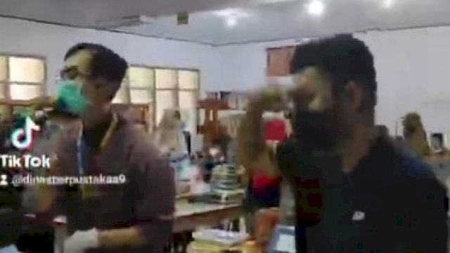 TK Telkom Makassar Berkunjung ke Perputakaan Umum Kota Makassar