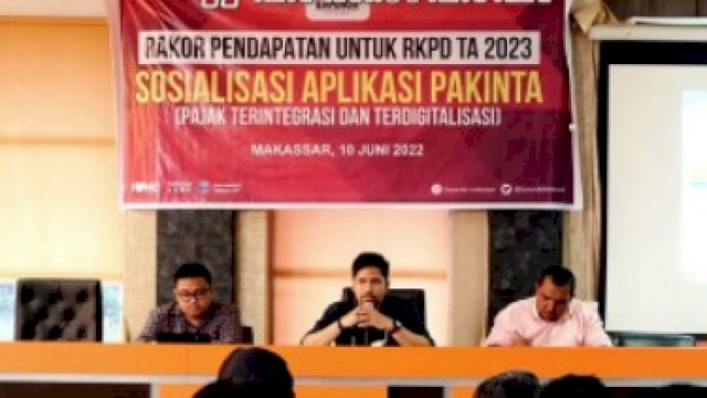 Bapenda Makassar Gelar Rakor dengan SKPD Pengelola Pendapatan