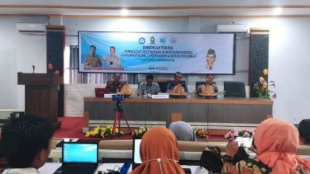 Kepsek dan Guru SMP se-Kabupaten Sinjai Ikuti Bimtek Penguatan Implementasi Kurikulum Merdeka