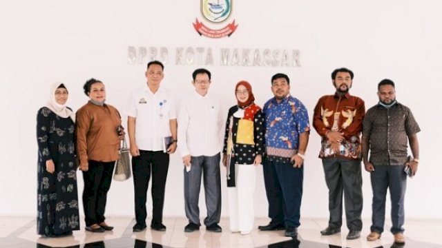 Studi Banding Ke DPRD Makassar, Mahasiswa Pasca Uncen Papua Perdalam Wawasan
