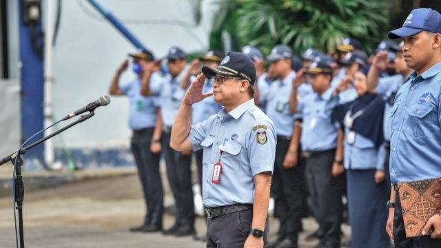 PJ Dirut PDAM Pimpin Apel Pasca Hari Raya Idul Adha
