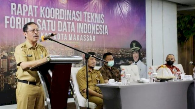Sekda Buka Rapat Teknis Bappeda Forum Satu Data Indonesia&nbsp;