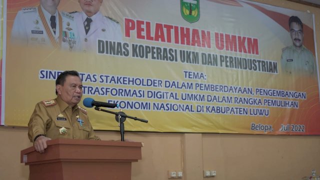 Guna Peningkatan Ekonomi, DKUP Luwu Gelar Pelatihan bagi Pelaku UMKM