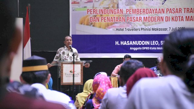 Hasanuddin Leo Ingin Pasar Tradisional di Kembangkan