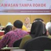 Budi Hastuti Ajak Warga Makassar Tertib Dikawasan Tanpa Rokok