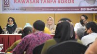 Budi Hastuti Ajak Warga Makassar Tertib Dikawasan Tanpa Rokok