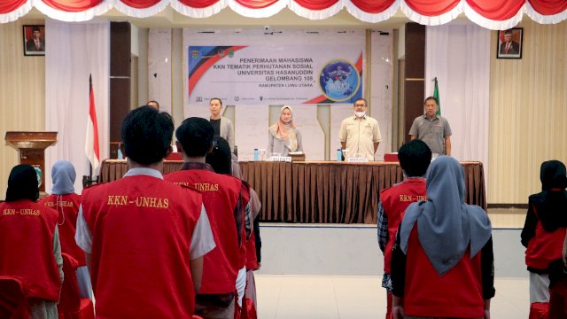 Sambut 200 Mahasiswa KKN Tematik, Ini Pesan Bupati Luwu UTara&nbsp;