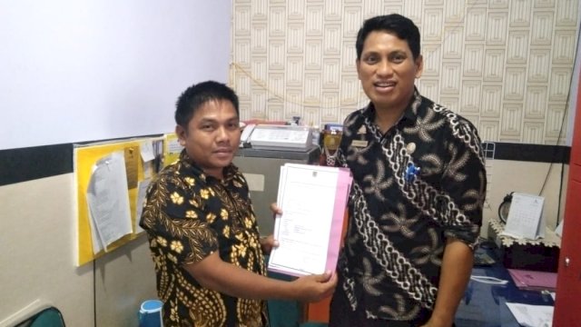 Andi Zulkarnain Ajukan Permohonan Penerbitan Sertifikat Elektronik