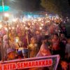 1.444 Obor Terangi Bumi La Maranginang, Malam Tahun Baru Islam di Masamba, Semarak
