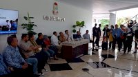 Walikota dan Ketua DPRD Makassar Ingin pembangunan Rel Kereta Api menggunakan Sistem elvanted