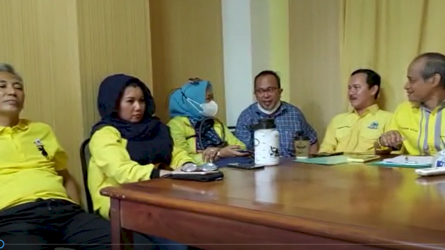 Kadir Haldi Memimpin Langsung Rapat Pleno DPD I Golkar Sulsel