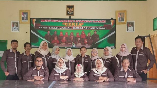 Balai Penyuluhan Pertanian (BPP) Kecamatan Tanalili Kabupaten Luwu Utara Provinsi Sulawesi Selatan berpeluang menjadi BPP Kostratani Terbaik di Indonesia.