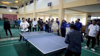 M Aras Buka Turnamen Tenis Meja Se-Sulselbar di Unimerz