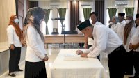Bupati Lutra Lantik Pengurus FK BPD&nbsp; Kabupaten Luwu Utara&nbsp;