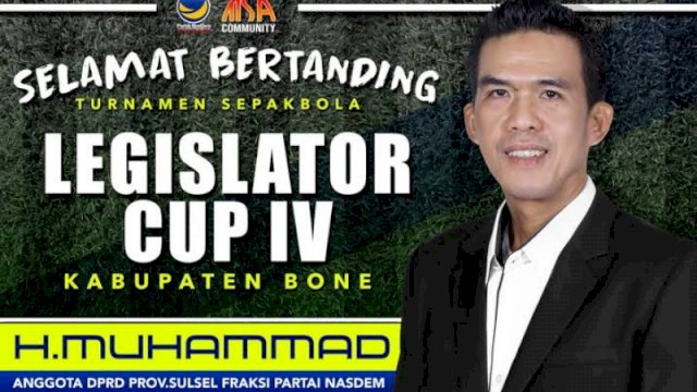 Nasdem Sulsel Tunjuk Haji Muhammad Sebagai Ketua DPD Nasdem Bone&nbsp;