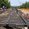 Penlok Rel KA Diserahkan, Tanggung Jawab Pemprov Rampung