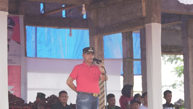 Bupati Luwu Ajak Masyarakat Bastem Pertahankan Semangat Perjuangan 45