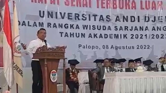 Di hadapan Ratusan Wisudawan Unanda, Syahar: Jadilah Sarjana Siap Pakai&nbsp;