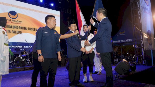 Dilantik, Judas Amir Ajak Warga Palopo Bersatu Menangkan Partai NasDem