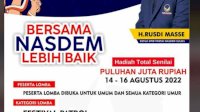 Semarak 77 Tahun Indonesia Merdeka, Ketua NasDem Sulsel Rusdi Masse Satukan Warga Lewat Lomba, Hadiah Puluhan Juta!