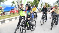 Fun Bike Jelang HUT Ke-77 RI, Indah; Kita Buktikan Luwu Utara Tidak Malas Bergerak